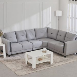 l shaped corner sofa set 6 seater