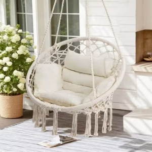 swing chair with stand