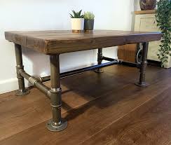 industrial pipe coffee table