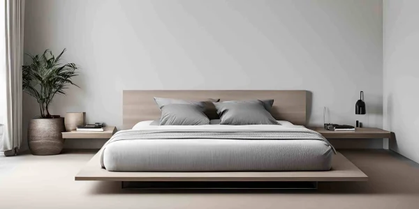 minimalist platform bed single size