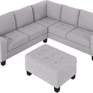 modular sofa set 5 seater with ottoman