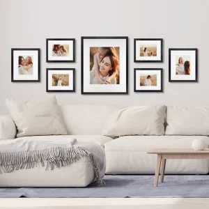 Home photo frame set 7 gallery wall