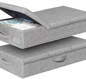 under bed storage box set of 2