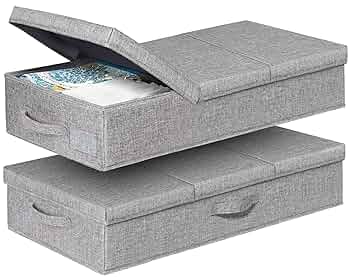 under bed storage box set of 2 under bed storage box set of 2