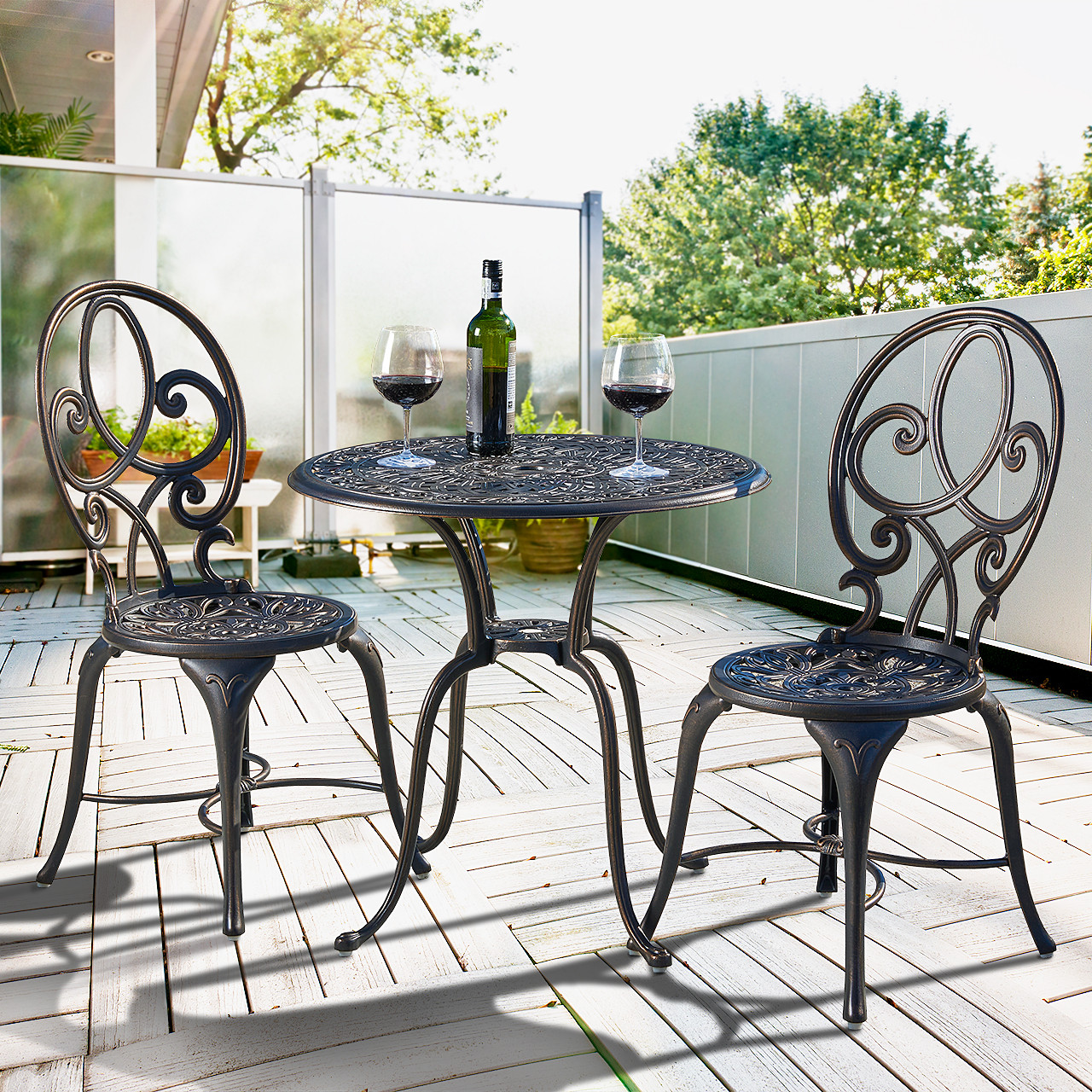metal bistro set 3 piece metal bistro set 3 piece