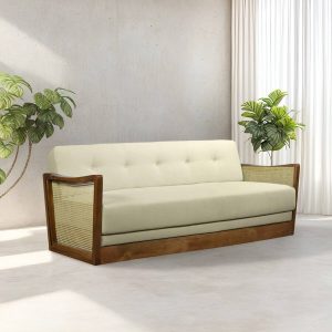 3 seater ash wood sofa
